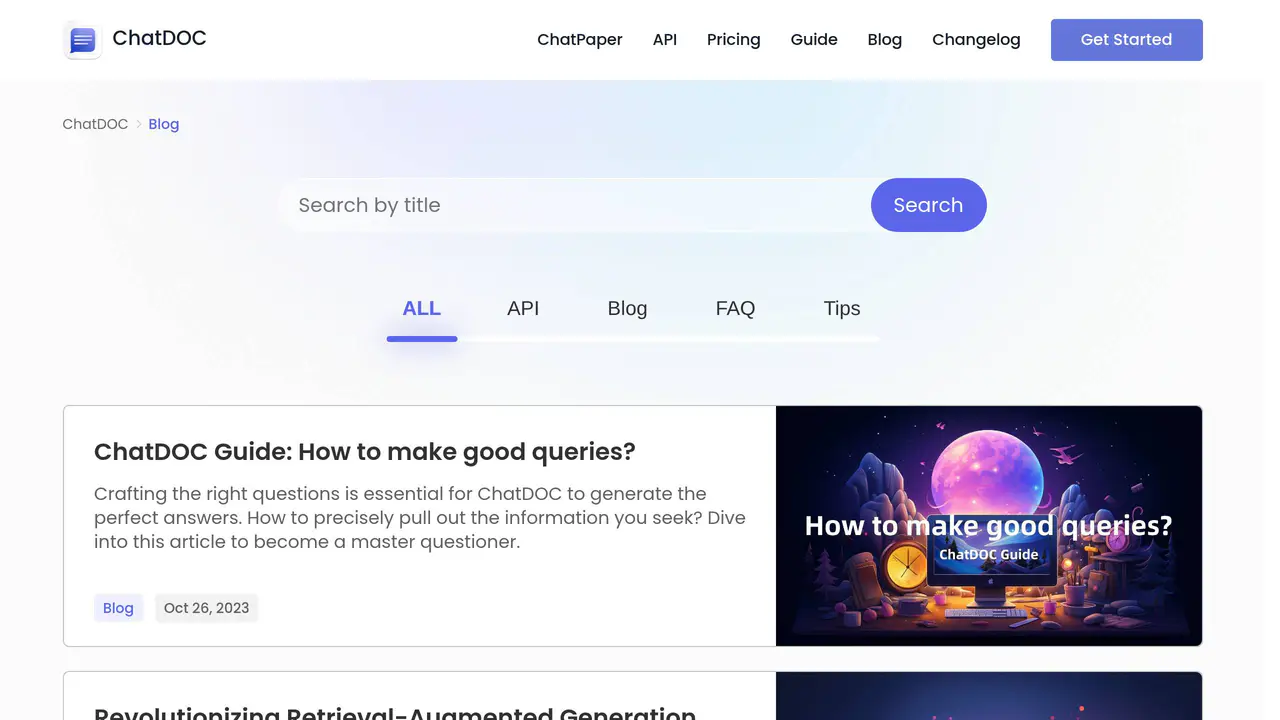 Pricing-page preview of ChatDOC, captured Jul 23, 2026