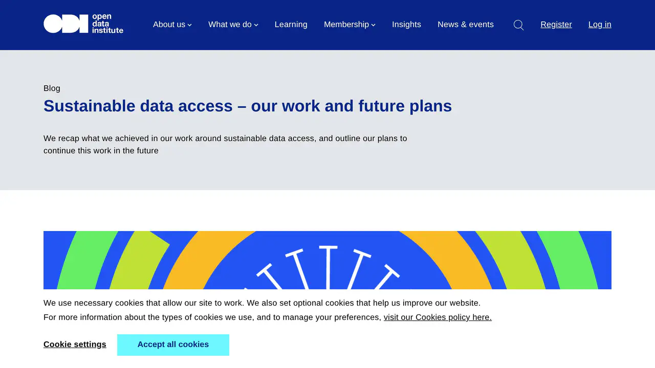 Pricing-page preview of Open Data Institute, captured Jul 23, 2026