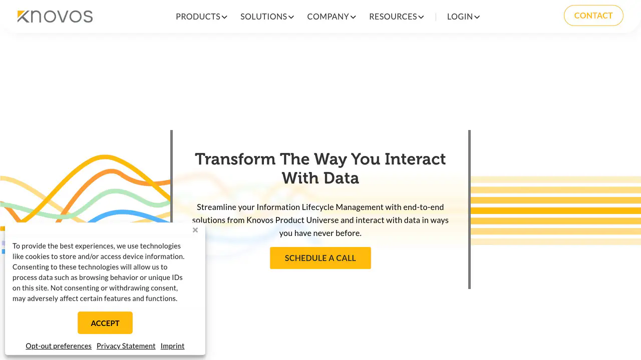 Homepage preview of Knovos, captured Jul 26, 2026