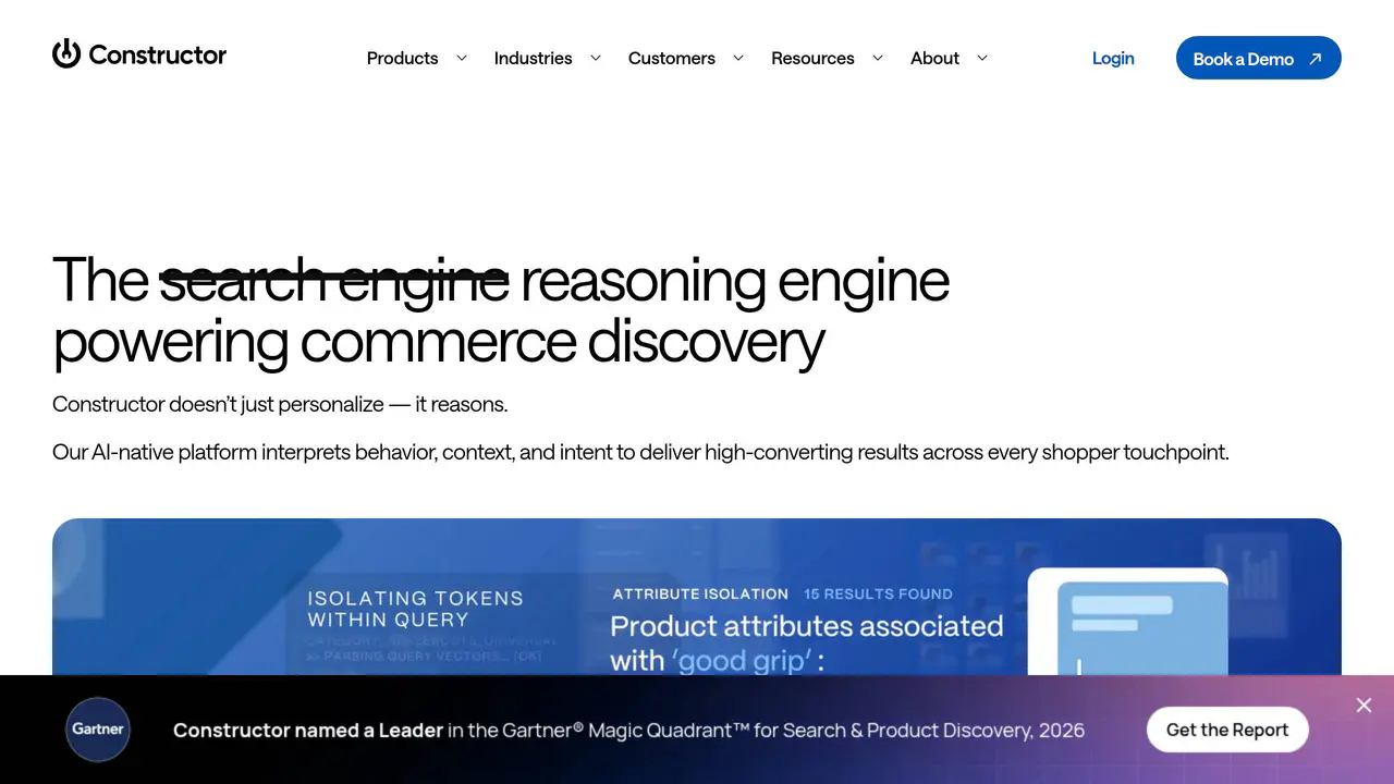 Homepage preview of Constructor, captured Jul 24, 2026