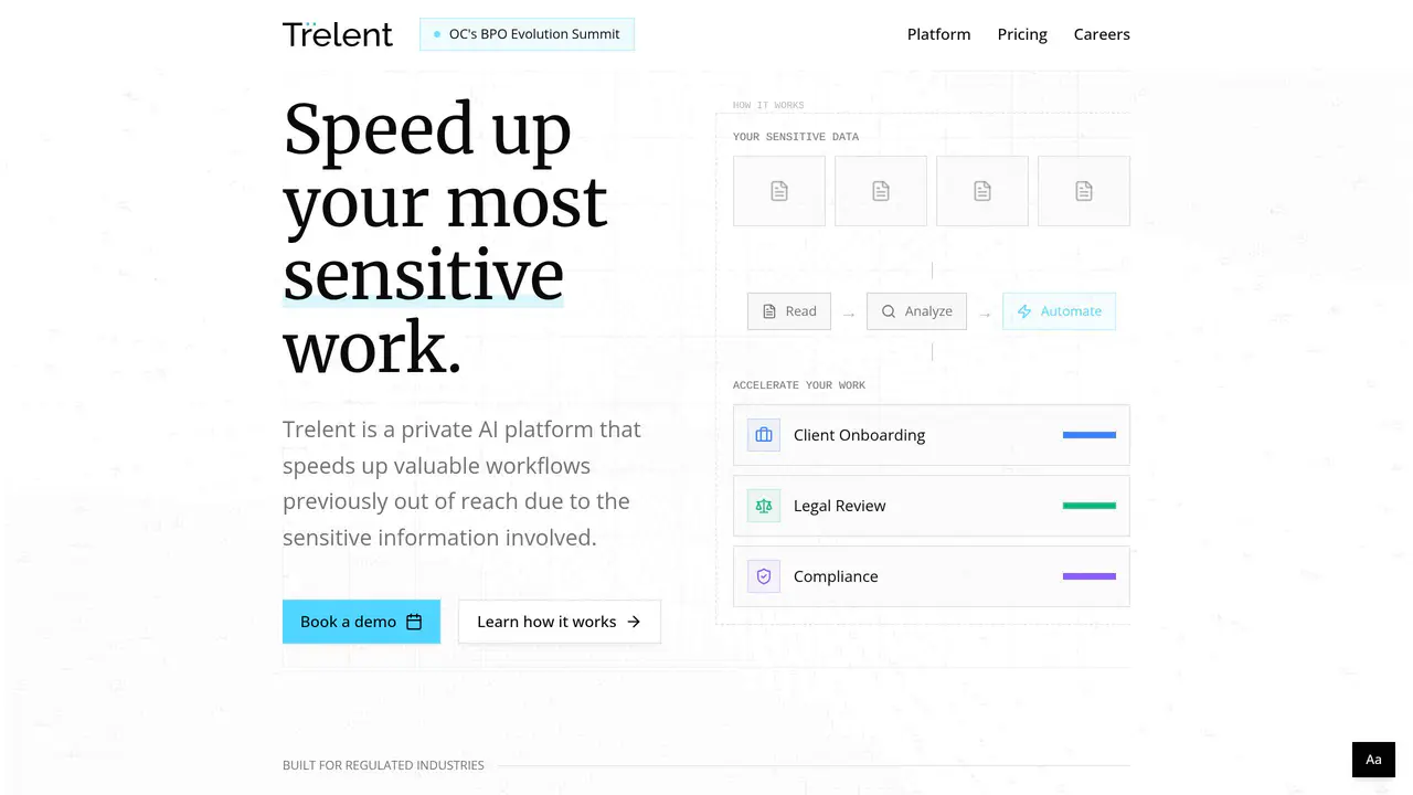Homepage preview of Docstring AI, captured Jul 24, 2026