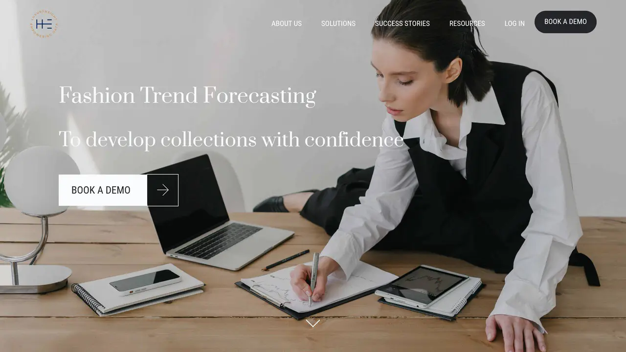 Homepage preview of Heuritech, captured Jul 28, 2026