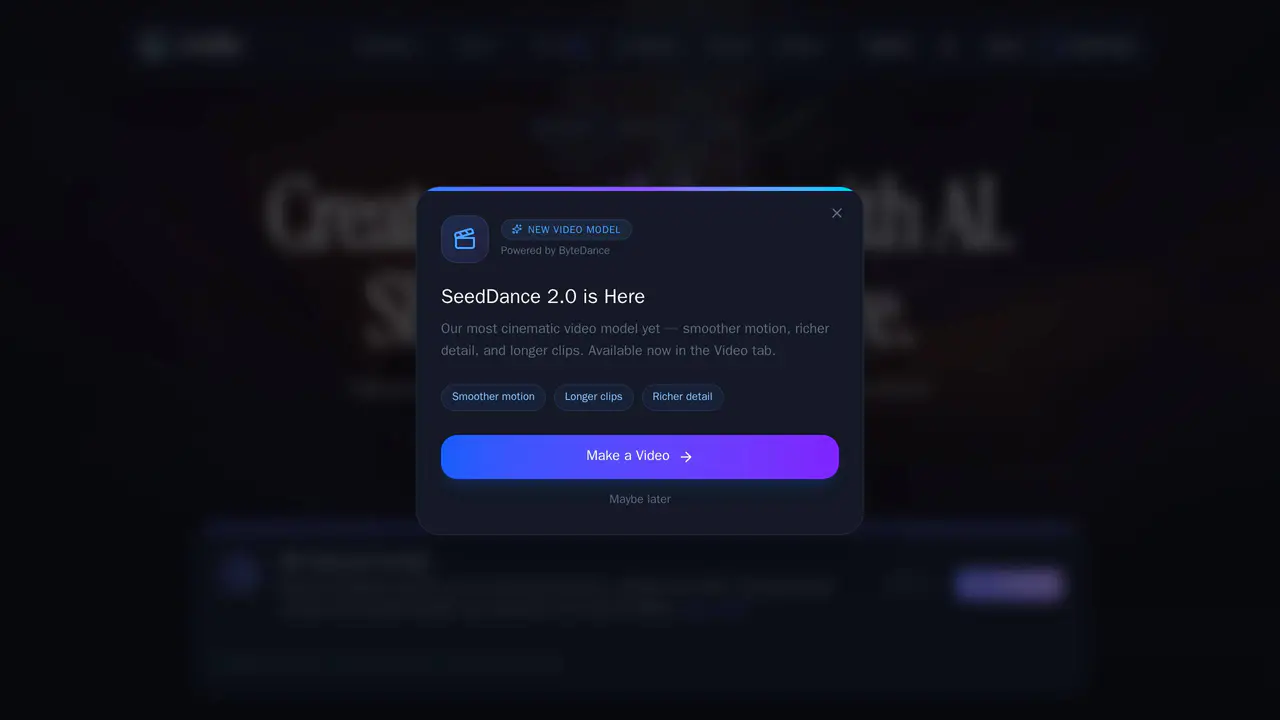 Homepage preview of LensGo AI, captured Jul 23, 2026