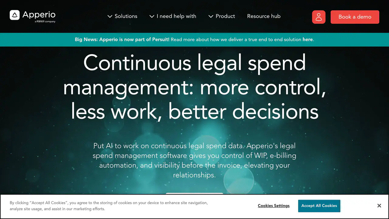 Homepage preview of Apperio, captured Aug 1, 2026