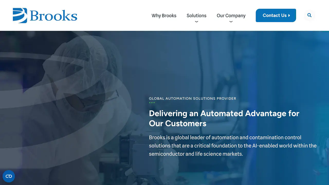 Homepage preview of Precise Automation, captured Jul 27, 2026