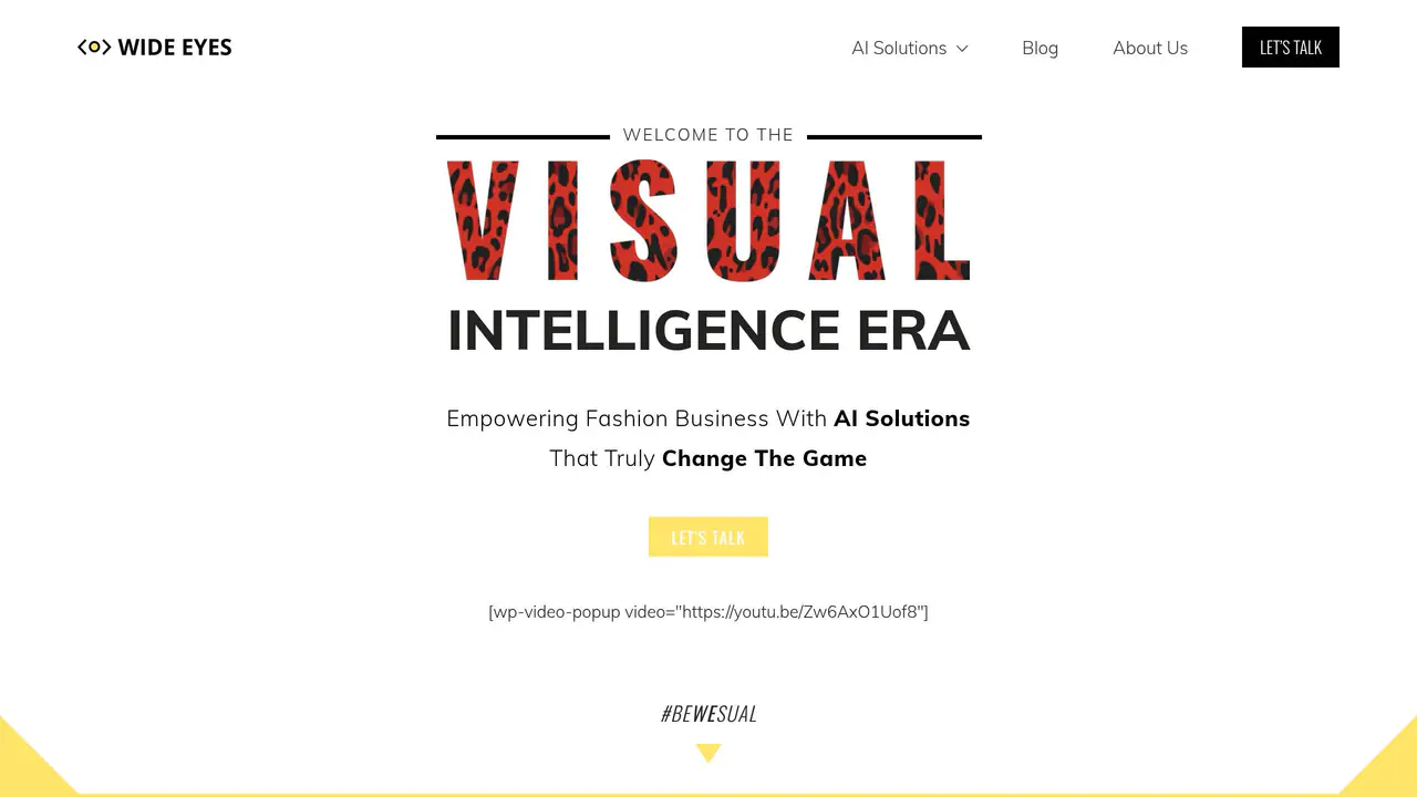 Homepage preview of Wide Eyes, captured Jul 28, 2026