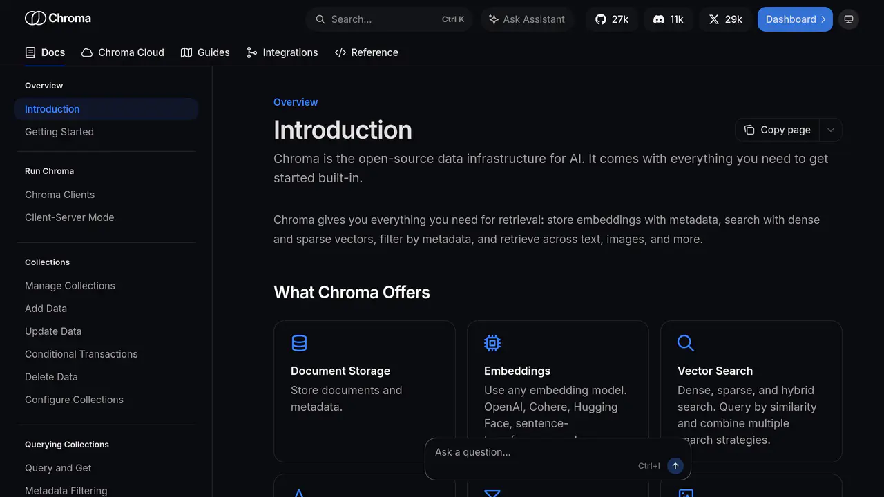 Homepage preview of Chroma, captured Aug 1, 2026