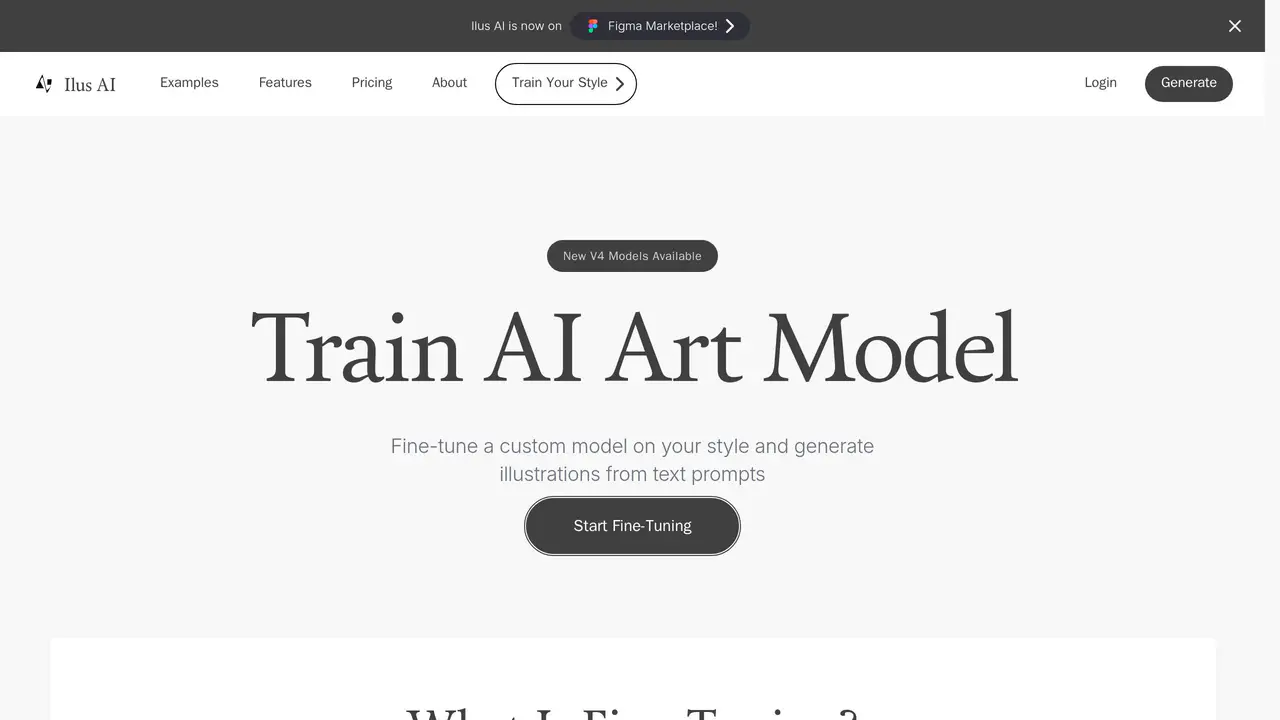 Pricing-page preview of Ilus AI, captured Jul 23, 2026