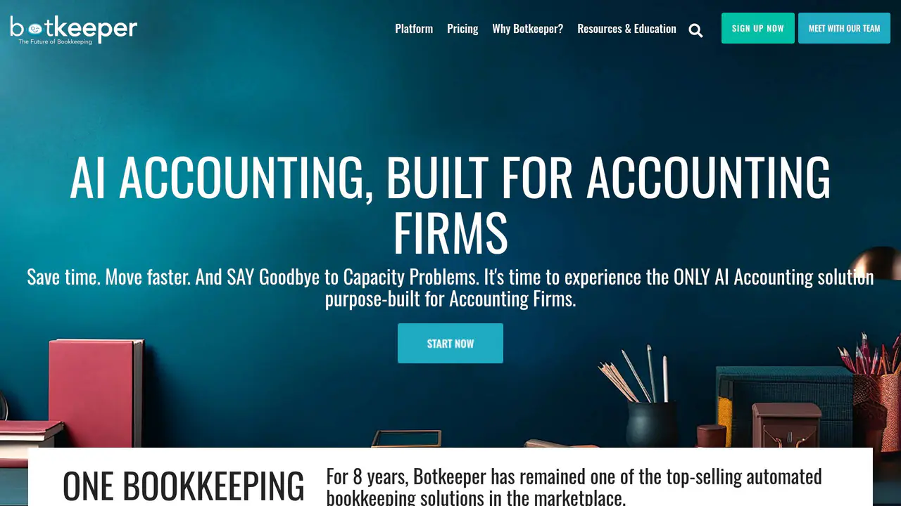 Homepage preview of Botkeeper, captured Jul 30, 2026