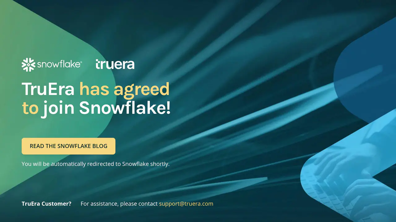 Homepage preview of TruEra, captured Jul 27, 2026