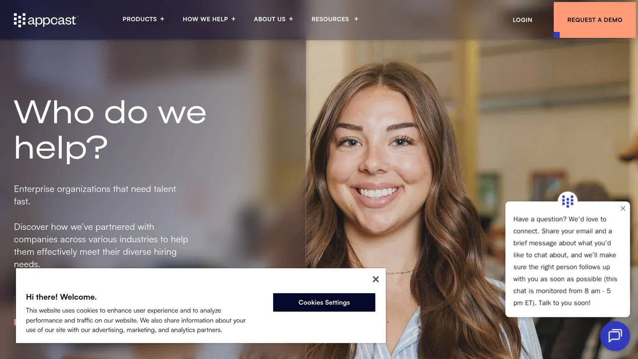 Pricing-page preview of Appcast, captured Sep 11, 2026