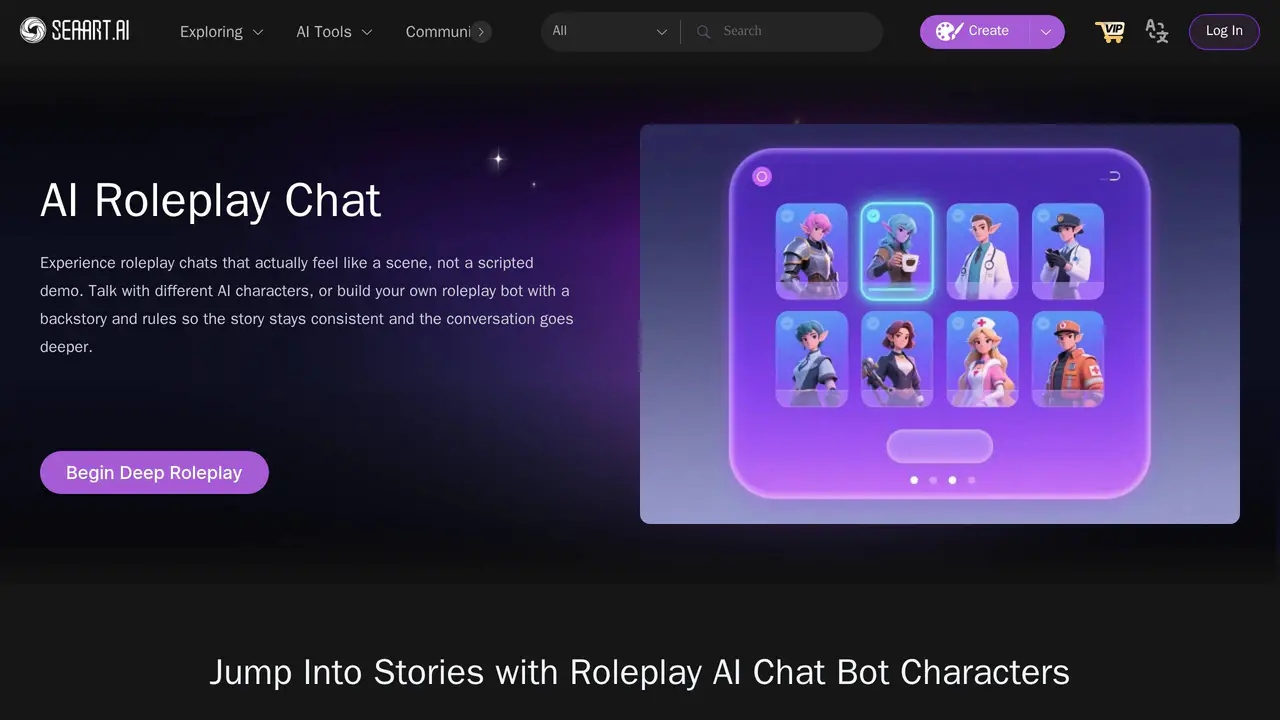 Pricing-page preview of SeaArt AI, captured Jul 23, 2026