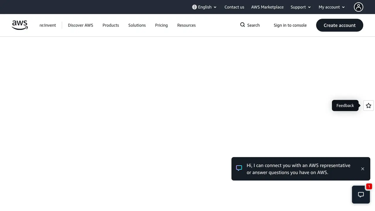 Homepage preview of Amazon Q Developer, captured Aug 11, 2026