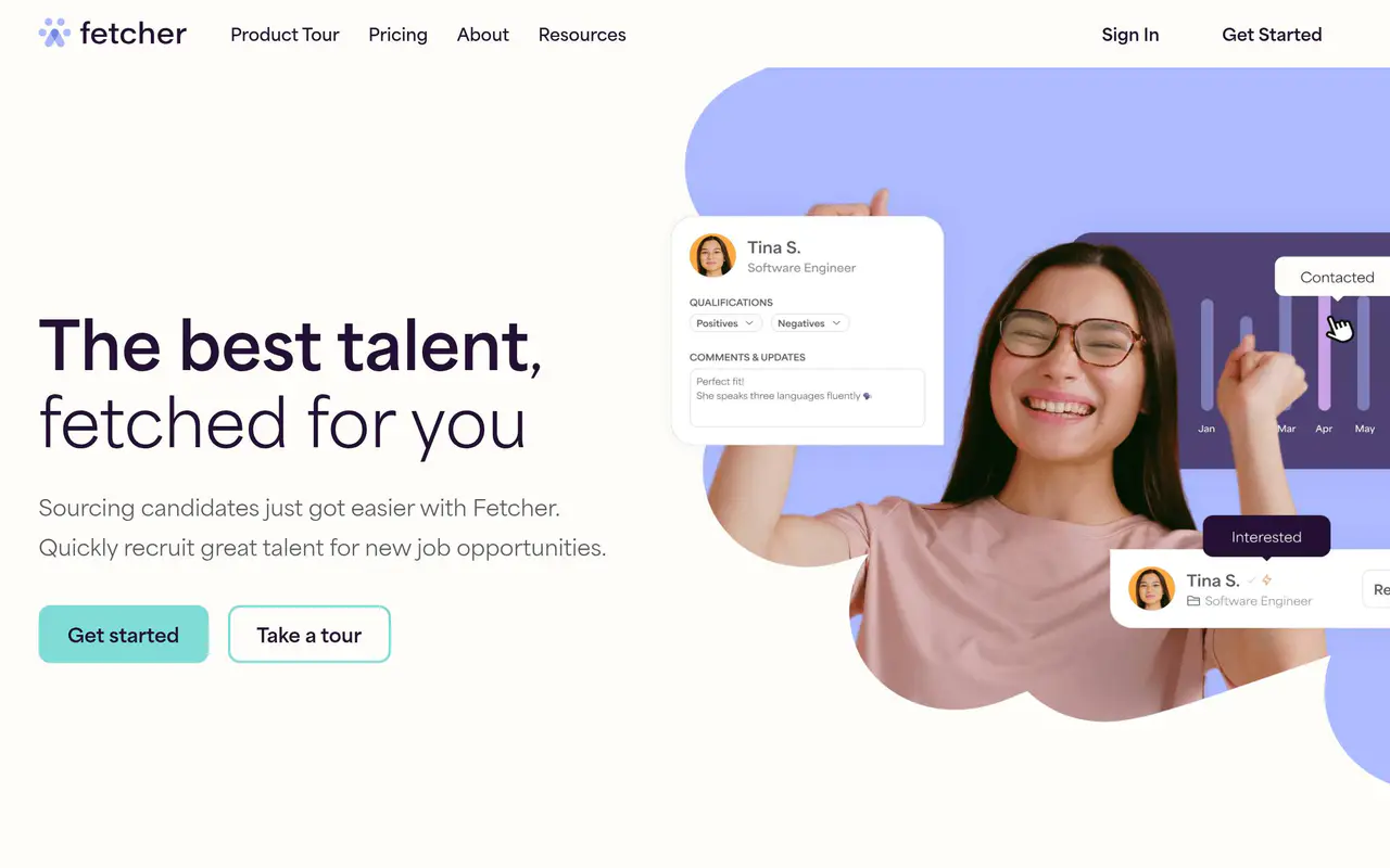 Homepage preview of Fetcher, captured Jul 21, 2026