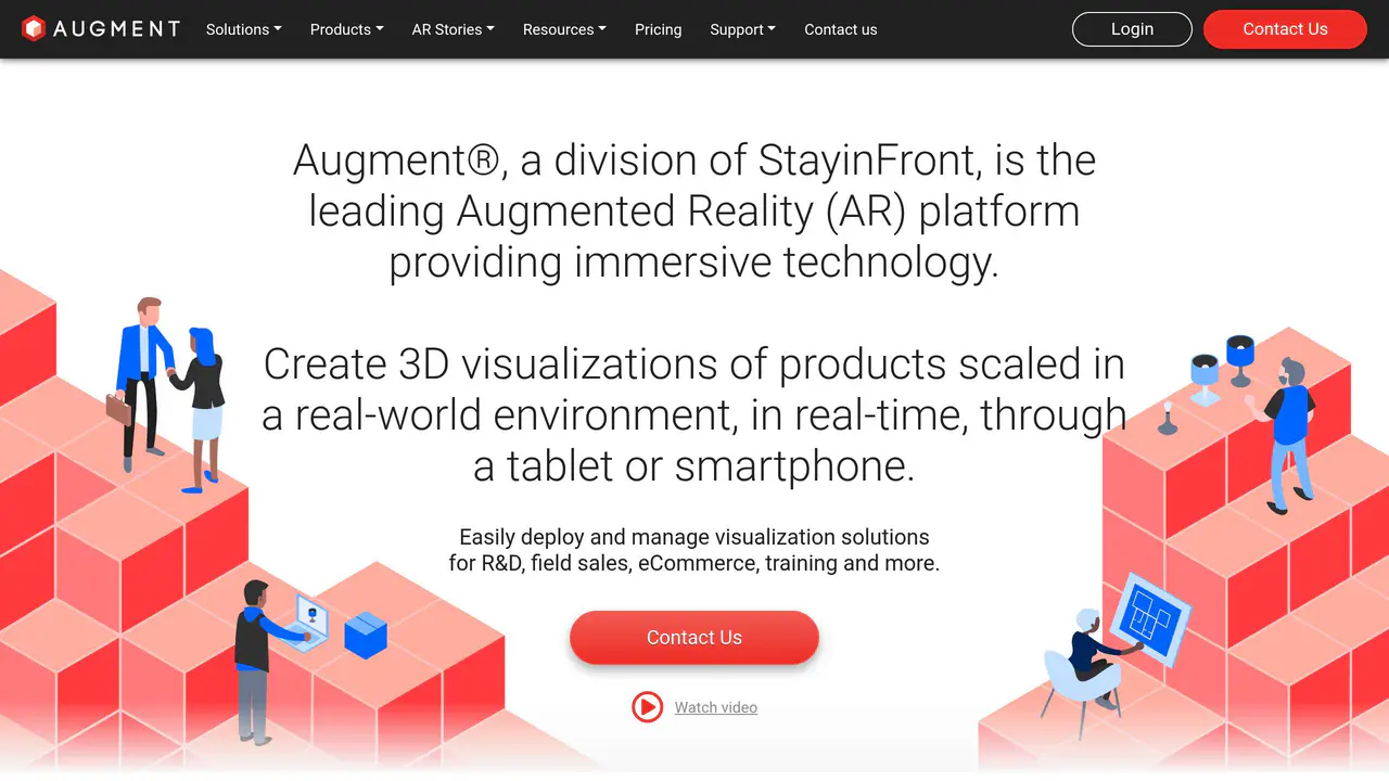 Homepage preview of Augment, captured Aug 7, 2026