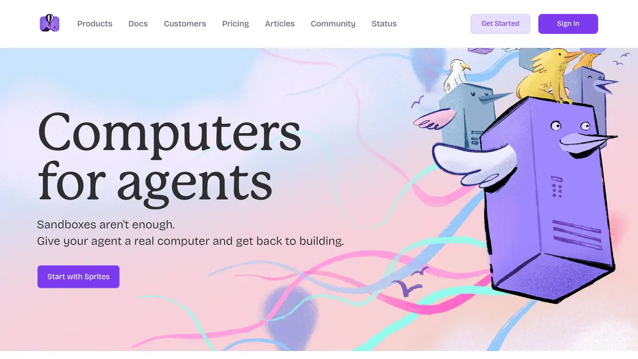 Homepage preview of Fly.io, captured Aug 13, 2026