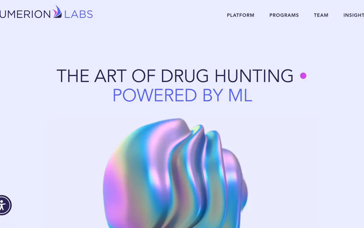 Homepage preview of Numerion Labs, captured Jul 21, 2026