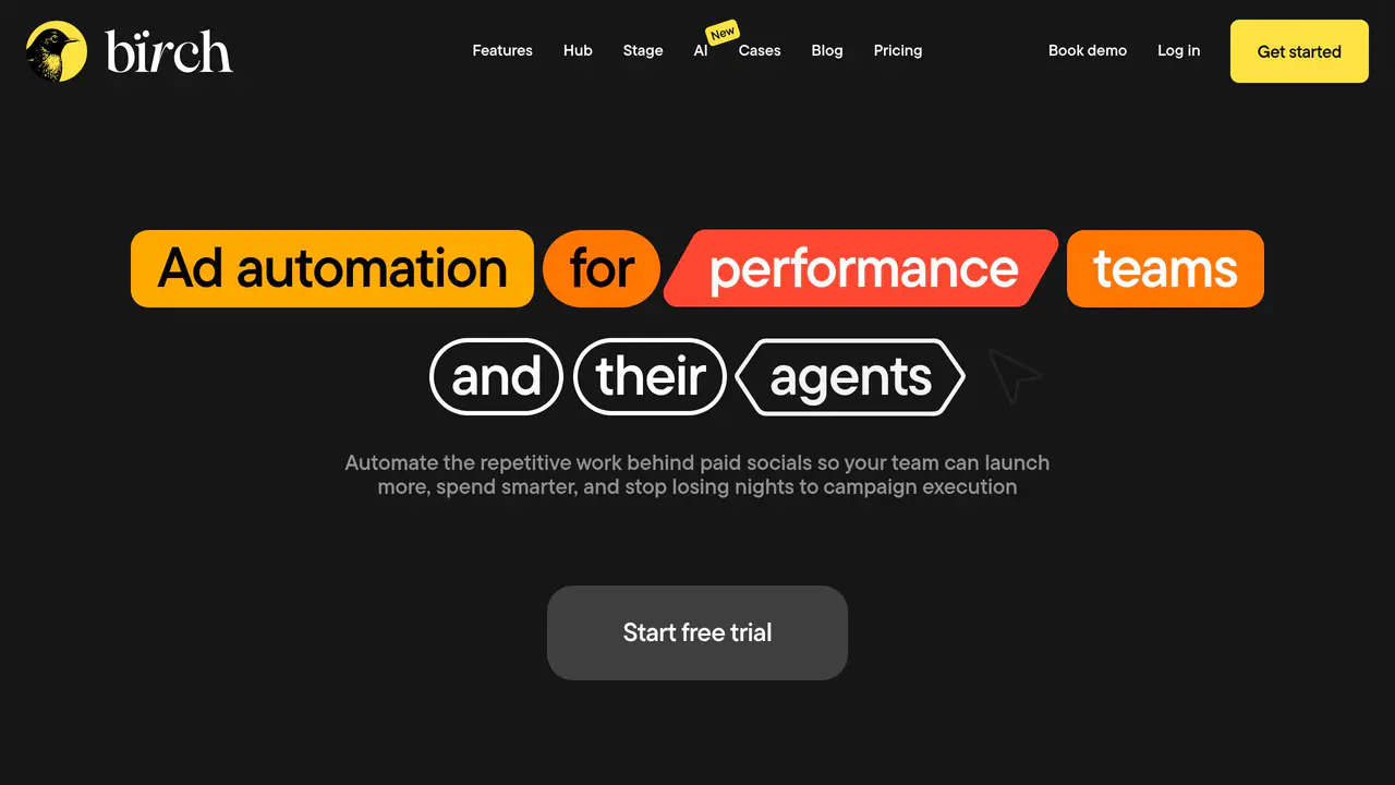 Homepage preview of Revealbot, captured Aug 29, 2026