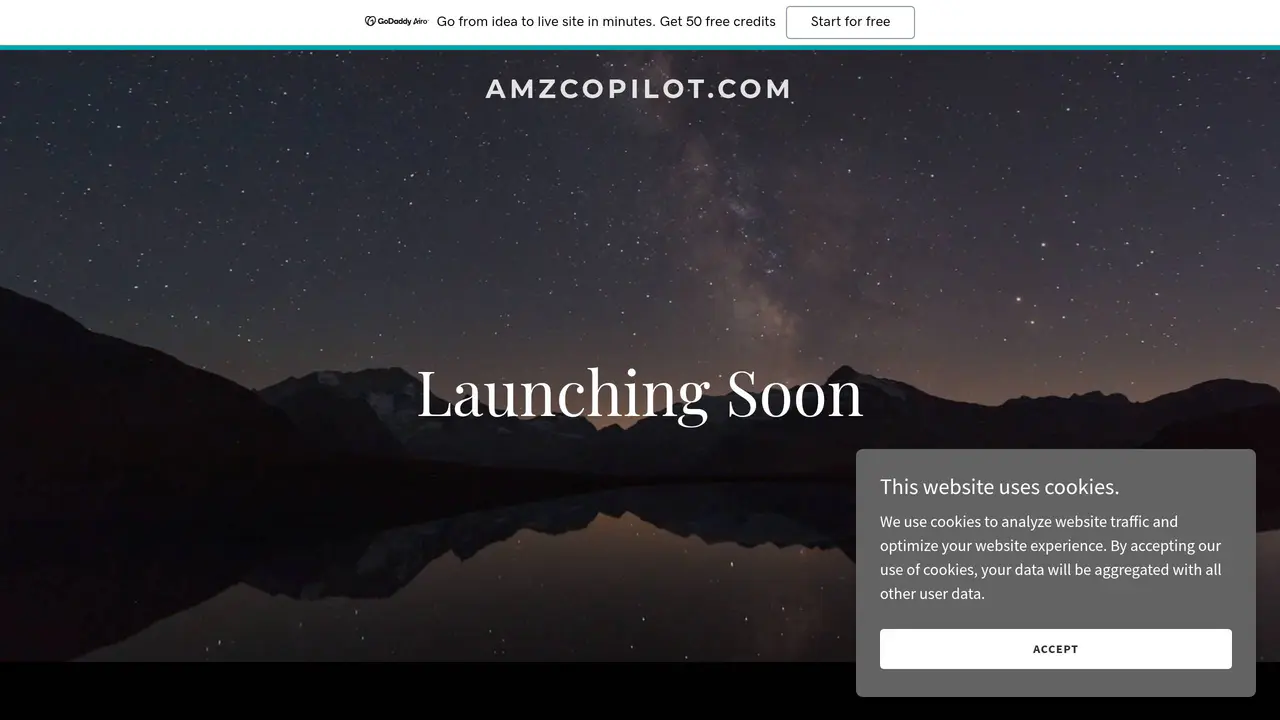 Homepage preview of AMZ Copilot, captured Aug 24, 2026